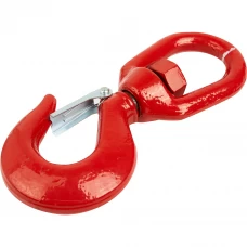 Крюк для подъема с вертлюгом 12 мм, сталь оцинкованная