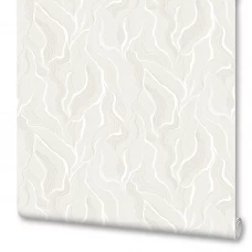 Обои флизелиновые Wallberry Шайн молочные 1.06 м ВИ9581 Обои флизелиновые Wallberry Шайн молочные 1.06 м ВИ9581