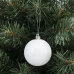Набор елочных шаров ø6 см пластик белый 18 шт. Набор елочных шаров ø6 см пластик белый 18 шт.