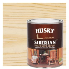 Масло для дерева Husky Siberian прозрачное 0.9 л Масло для дерева Husky Siberian прозрачное 0.9 л