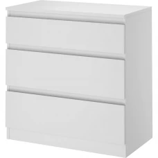 Комод Реан 3 ящика 38x69.4x38 см ЛДСП цвет белый Комод Реан 3 ящика 38x69.4x38 см ЛДСП цвет белый