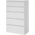 Комод Реан 5 ящиков 38x109.4x38 см ЛДСП цвет белый