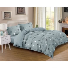 Комплект постельного белья Amore Mio Сканди евро сатин серый Комплект постельного белья Amore Mio Сканди евро сатин серый