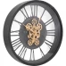 Часы настенные Dream River Шестеренки круглые металл цвет черно-коричневый  ø46  см
