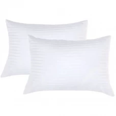 Наволочки 50х70 страйп-сатин 2 шт цвет белый