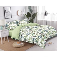 Комплект постельного белья Amore Mio Эко евро сатин зелёный Комплект постельного белья Amore Mio Эко евро сатин зелёный