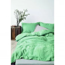 Комплект постельного белья Rustic Grass полутораспальный полисатин зелёный Комплект постельного белья Rustic Grass полутораспальный полисатин зелёный