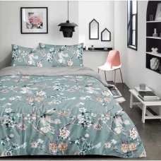 Комплект постельного белья Amore Mio Вортия евро сатин белый Комплект постельного белья Amore Mio Вортия евро сатин белый