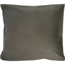 Наволочка 70х70 см сатин цвет графитный Наволочка 70х70 см сатин цвет графитный