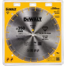 Диск алмазный универсальный Dewalt сегментный 350x3 мм