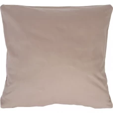 Наволочка 70х70 см сатин цвет капучино Наволочка 70х70 см сатин цвет капучино