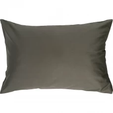 Наволочка 50х70 см сатин цвет графитный Наволочка 50х70 см сатин цвет графитный