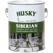Краска для дерева акриловая Husky Siberian 2.7 цвет прозрачный
