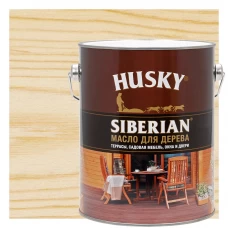 Масло для дерева Husky Siberian прозрачное 2.7 л Масло для дерева Husky Siberian прозрачное 2.7 л