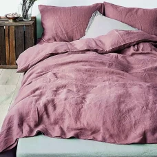 Комплект постельного белья Rustic Peach полутораспальный полисатин персиковый Комплект постельного белья Rustic Peach полутораспальный полисатин персиковый