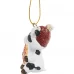 Елочная игрушка Erich Krause Decor Новогодняя коровка 4.5 см
