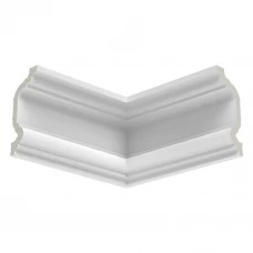 Уголок потолочный полистирол внутренний Format 02D белый 250x80x250 мм