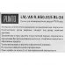 Дверные ручки Punto AN R.H50.015, без запирания, цвет черный