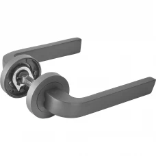Дверные ручки Punto Evo, без запирания, цвет графит
