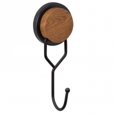 Крючок одинарный Fixsen Magic Wood сталь цвет черный