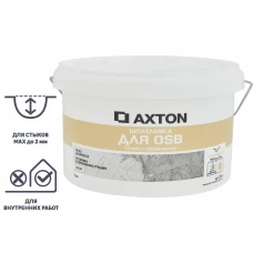 Шпатлевка Axton для OSB цвет белый 3 кг