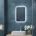 Зеркало для ванной Light Led с подсветкой 40x60 см цвет белый