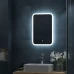 Зеркало для ванной Light Led с подсветкой 40x60 см цвет белый