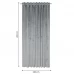 Штора на ленте со скрытыми петлями Inspire Tony 200x280 см цвет серый Granit 3