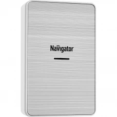 Дверной звонок беспроводной Navigator 80 510 36 мелодий цвет серый