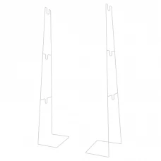 Подставка для линейных светильников 20х91х11 металл белый