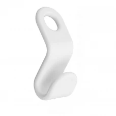 Мультифункциональный крючок 2.5х1.8x2.7 см пластик цвет белый 3 шт