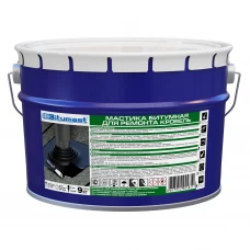 Мастика битумная Bitumast для ремонта кровель 9 кг Мастика битумная Bitumast для ремонта кровель 9 кг