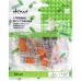 Клемма Duwi 223-412 2 разъема под провода полистирол 20 шт.