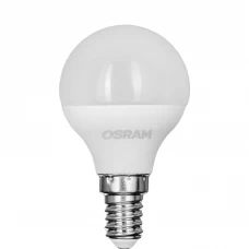 Лампа светодиодная Osram шар 7Вт 600Лм E14 нейтральный белый свет Лампа светодиодная Osram шар 7Вт 600Лм E14 нейтральный белый свет