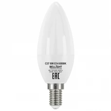 Лампа светодиодная Bellight Е14 175-250 В 8 Вт свеча 750 лм холодный белый свет