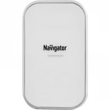 Дверной звонок беспроводной Navigator 80 506 36 мелодий цвет белый