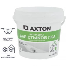 Шпатлевка Axton для стыков гипсокартона цвет белый 1,5 кг