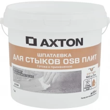 Шпатлевка Axton эласт для стык OSB цвет белый 1 кг