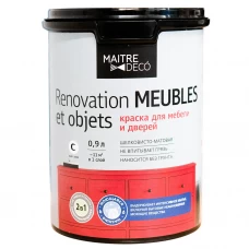 Краска для колеровки для мебели Maitre Deco Renovation 0.9 л прозрачная база С