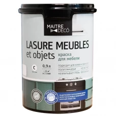 Краска для колеровки для мебели Maitre Deco Lasure 0.9 л прозрачная база С