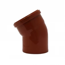 Отвод наружный 30 градусов 110 мм 
