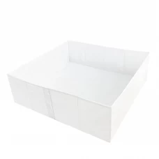 Короб для хранения без крышки полиэстер 52x55x25 белый Короб для хранения без крышки полиэстер 52x55x25 белый