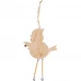 Елочная игрушка Erich Krause Decor Птица ножки бубенчики 20 см
