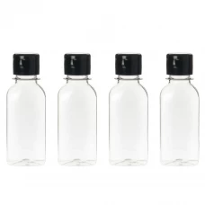 Набор бутылок 100 мл цвет прозрачный 4 шт Набор бутылок 100 мл цвет прозрачный 4 шт