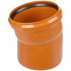 Отвод наружный 15° 110 мм