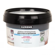Краска для стен и потолков в кухне и ванной Luxens А 0,25 л цвет белый