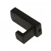 Крючок мебельный R19, 20x50 мм, черный