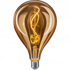 Лампа светодиодная Онлайт PS125-4-230-2.7K-E27 E27 220-240 В 4 Вт декоративная 240 Лм теплый белый свет Лампа светодиодная Онлайт PS125-4-230-2.7K-E27 E27 220-240 В 4 Вт декоративная 240 Лм теплый белый свет