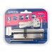 Цилиндр Apecs Pro, 55х35 мм, ключ/вертушка, цвет никель