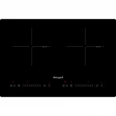 Электрическая варочная панель Weissgauff HI 412 H 61x41 61 см 2 конфорки цвет черный